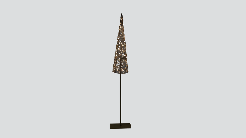 Vienna Beaded Pole Tree with Lights 90cm