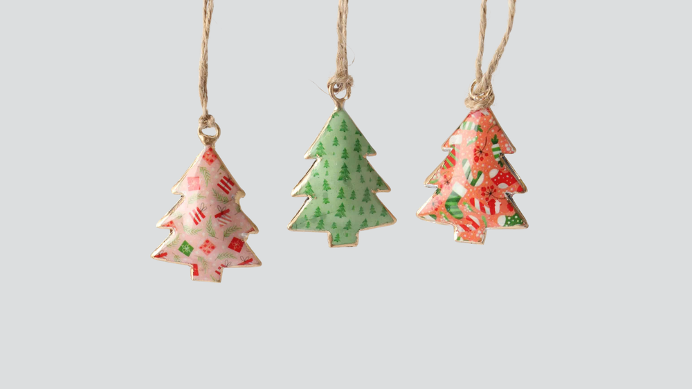 Vintage Mini Trees 59 3 Asstd
