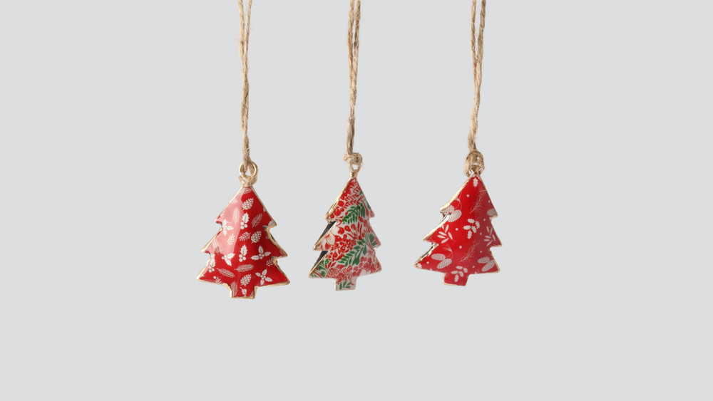 Vintage Mini Trees 60 3 Asstd