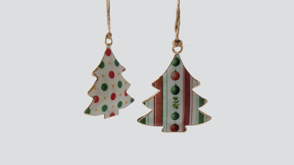 Vintage Trees 42 2 Asstd