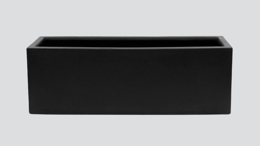 Waihou Black Planter - Large