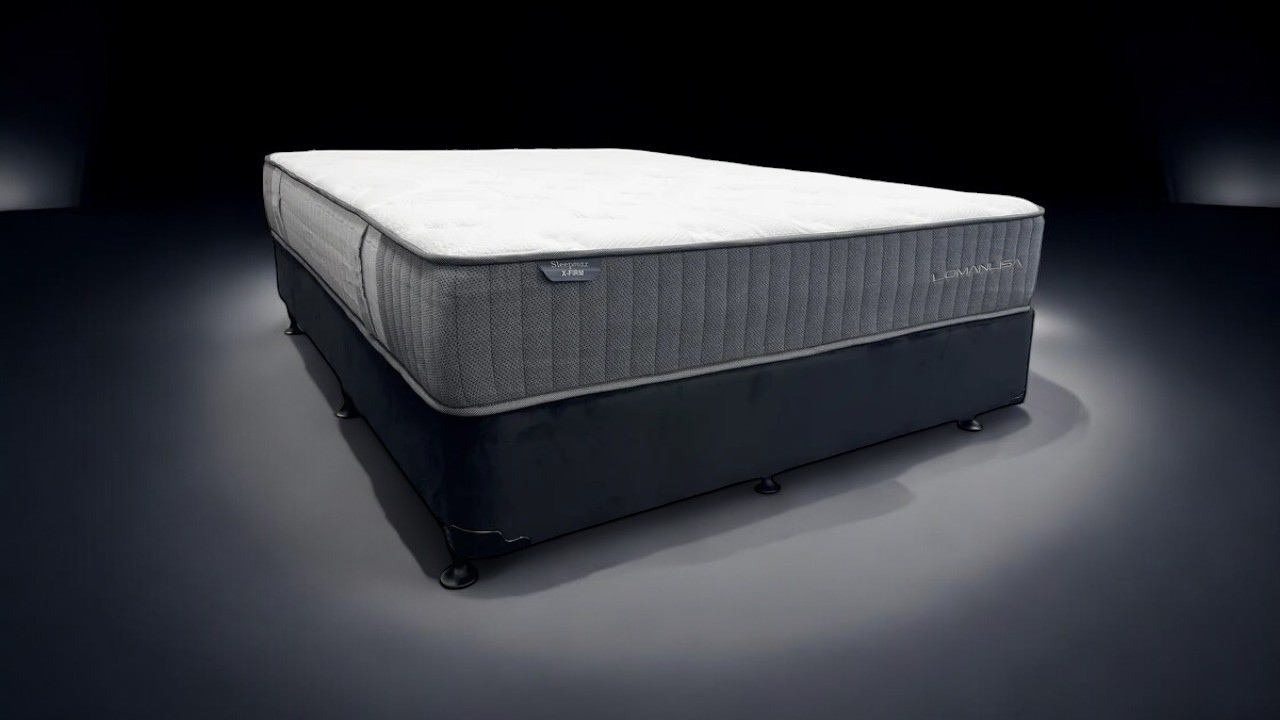 Sleepmax X-Firm S Edge Foam Encased Mattress with Bed Base