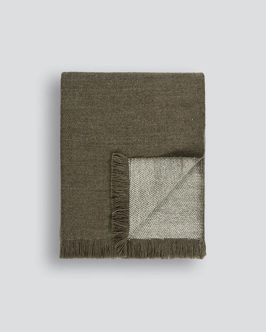Chester Throw- Olive
