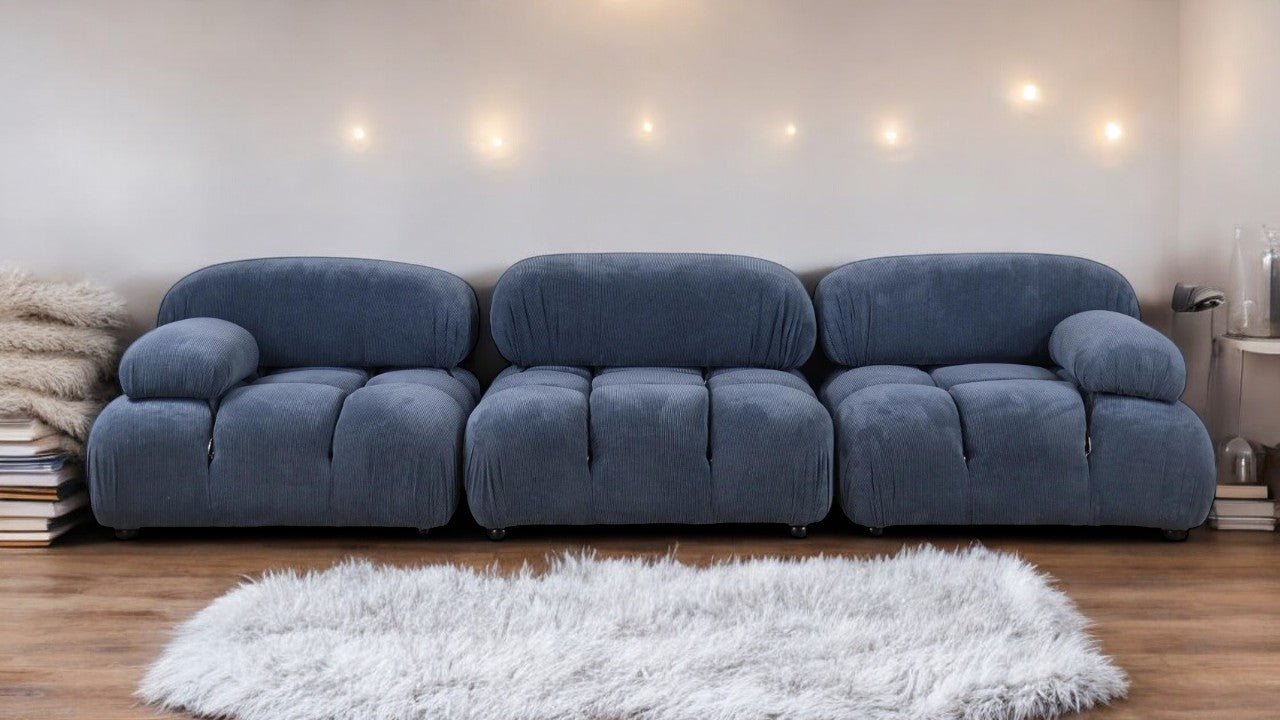 Cuddle Cloud Fabric Sofa