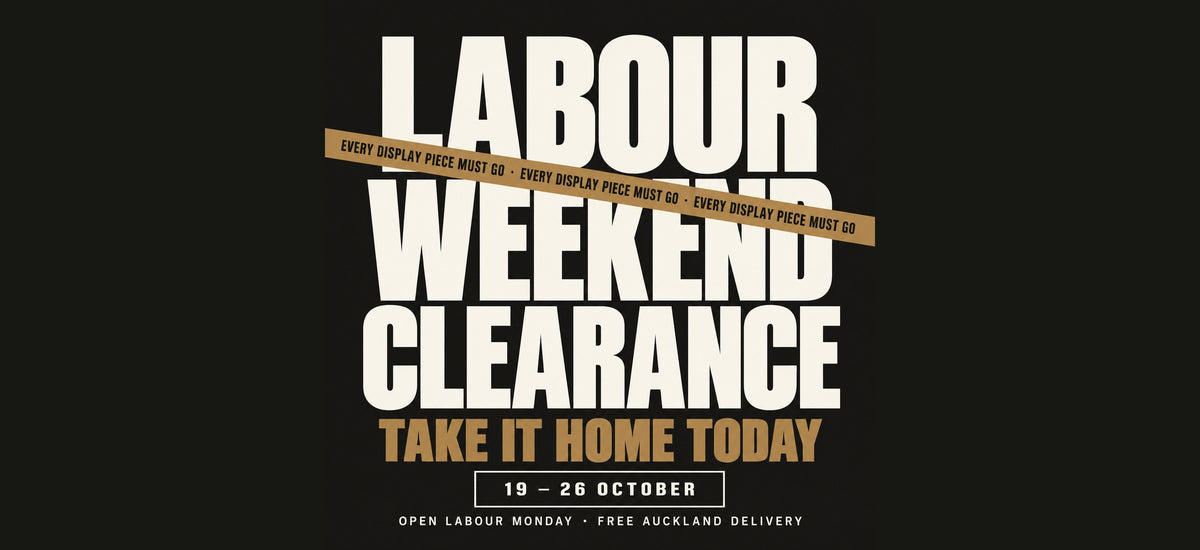 Labour Weekend Floor Clearance